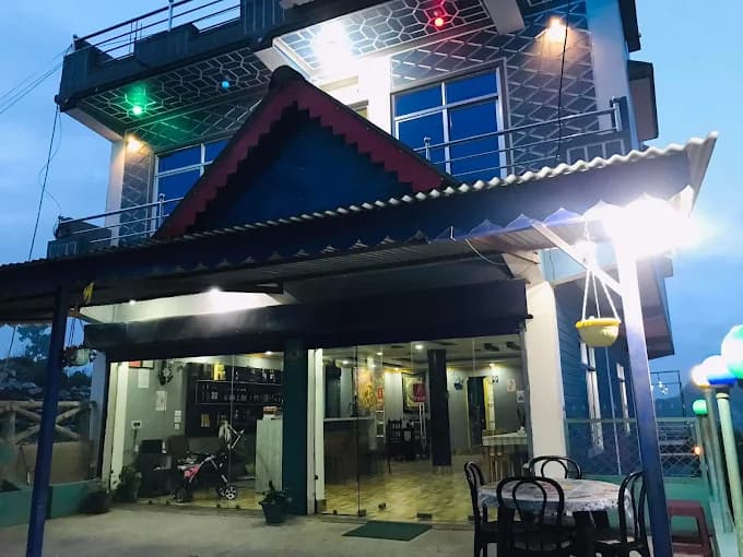Terrace in the evening